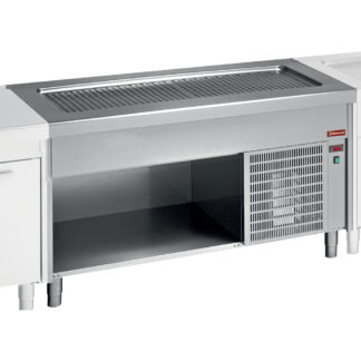 Refrigerated top unit on open cupboard 3x GN1/1