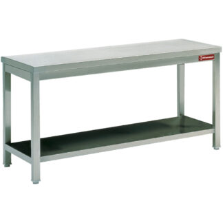 Work table with  undershelf
