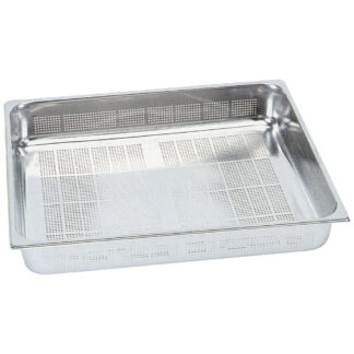 Gastonorm stainless steel perforated h65mm