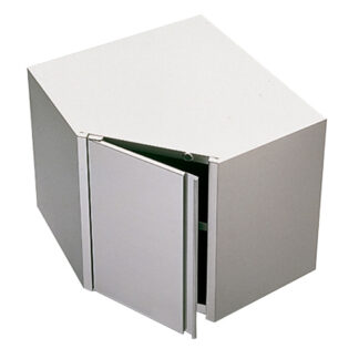 Wall cupboard angle 90Â°