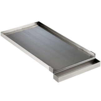 Smooth cooking plate, 2 fires