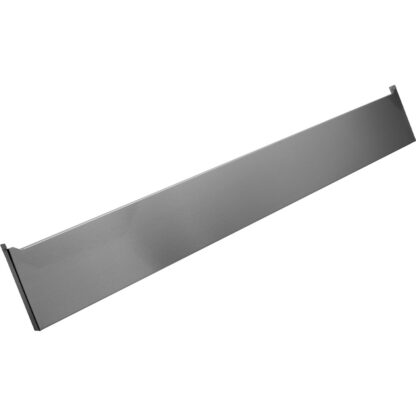 Frontal plinth in stainless steel, 400 mm