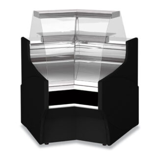 Closed angle 45Â°, neutral, low glass - BLACK