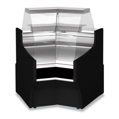 Closed angle 45Â°, neutral, pastry glass - BLACK