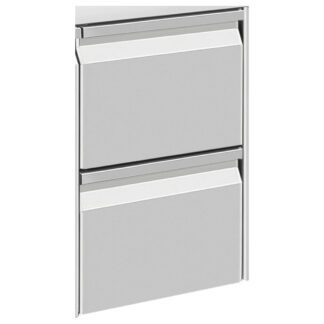 Kit of 2 drawers (1/2+1/2 h200mm), for DT..