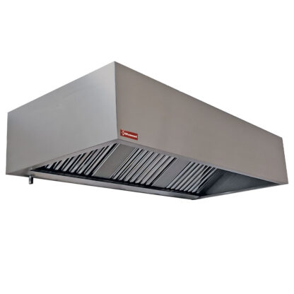 Wall cooker hood 6 labyrinth filtres 500x500 mm