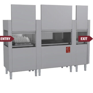 Dishwasher with traction drawn baskets 270 Bas/H