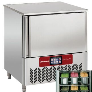 Rapid freezing chamber + structure made up of: