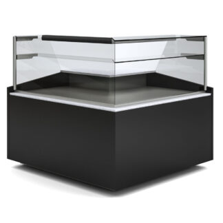 Open angle 90Â°, neutral, high glass - BLACK