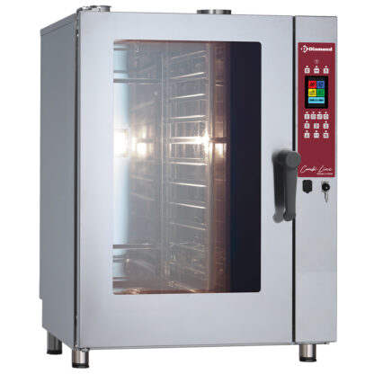 Gas oven TOUCH SCREEN steam/convection, 11x GN 1/1 - AUTO-CLEANING