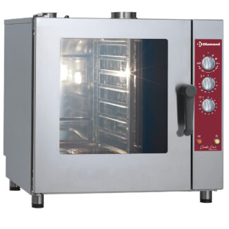 Gas oven steam/convection, 7x GN 1/1