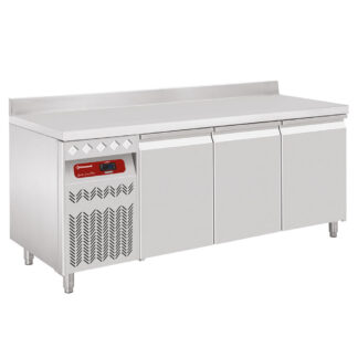 Ventilated "mural" cooling table, 3 doors GN 1/1, 405 Lit., group on the left side