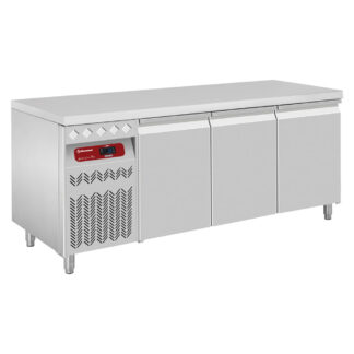 Ventilated cooling table, 3 doors GN 1/1, 405 Lit. group on the left