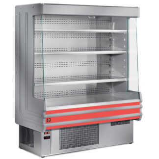 Ventilated refrigerated wall element