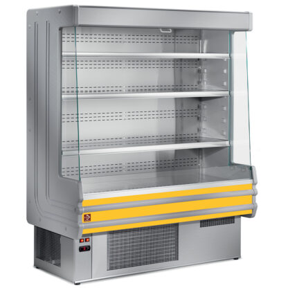 Ventilated refrigerated wall element