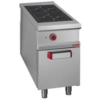 Electric stoves 2 induction hearths, cupboard - PASS-THROUGH