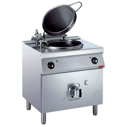 Electric rounded kettle, 60 liters, indirect heating