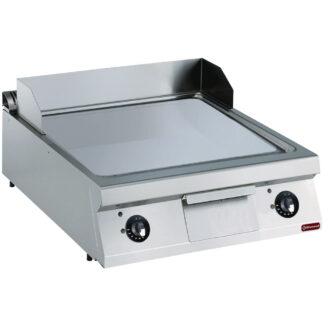 Flat electric cooking plate, hard chrome -TOP-