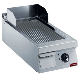 Ribbed electric cooking plate -TOP-