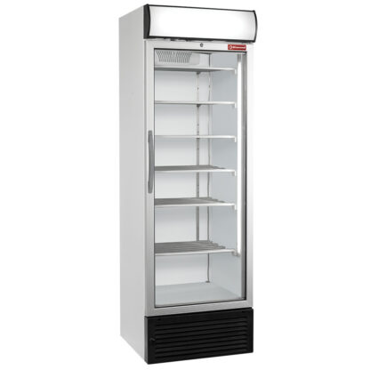 Static/ventilated negative T° display, 500 liters, light box