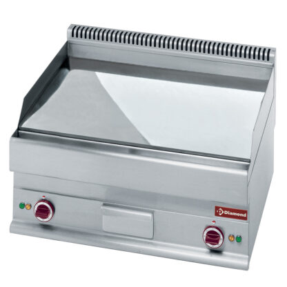 Flat electric cooking plate -Top- hard chrome "50 Âµm"