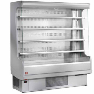 Ventilated refrigerated wall unit with group