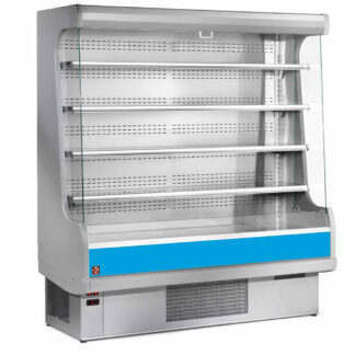 Ventilated refrigerated wall unit with group