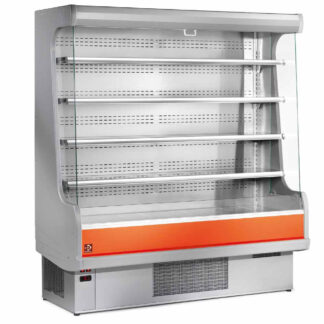 Ventilated refrigerated wall unit with group