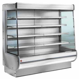Ventilated refrigerated wall element