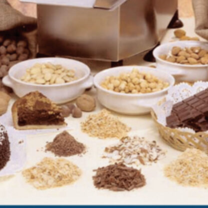 Granulated disc chocolate/dried fruits 1.5 mm