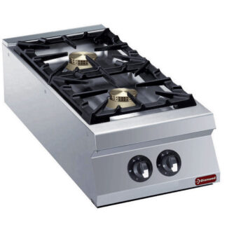 Gas cooker 2 burners -TOP- "POWERFUL"