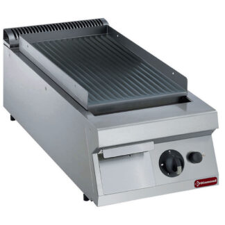 Ribbed gas cooking plate -TOP-
