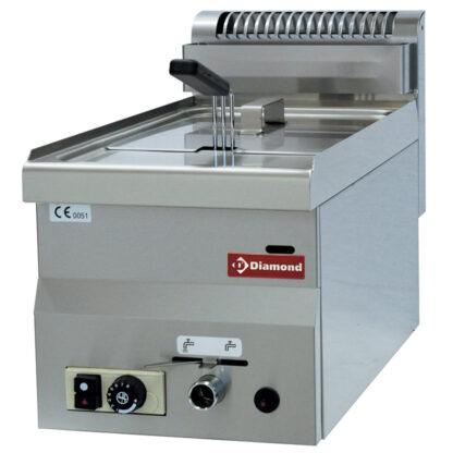 Gas fryer, 1 basin 8 liters -Top-