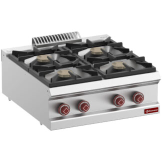 Gas range 4 burners -Top-