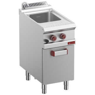 Gas pasta cooker 1 tank 26 lit.(without baskets), on cupboard