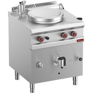Gas boiling pan 50 liters - indirect heating