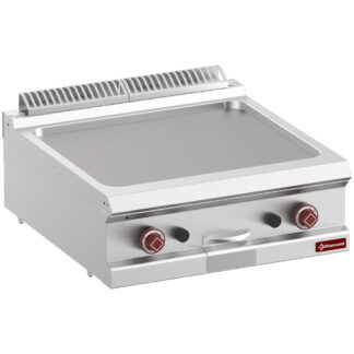 Gas fry top smooth, module 1/1  -Top-