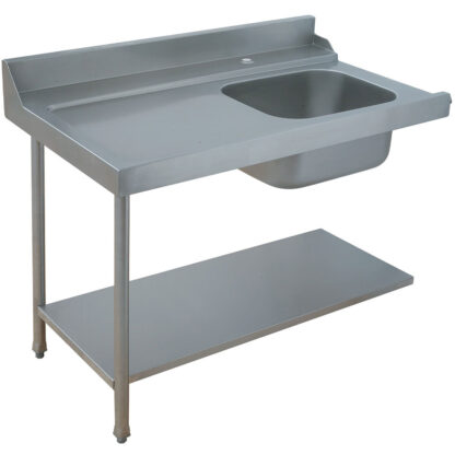 Left pre-wash entry table