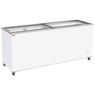 Freezer, chest, 672 liters, sliding lids on wheels