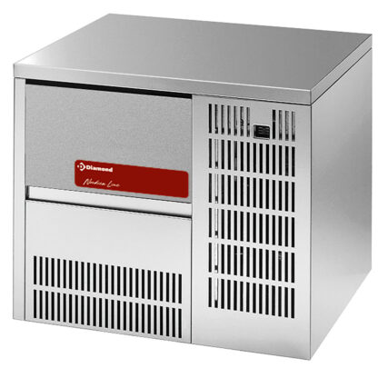 Whole ice cube maker 24kg, with storage