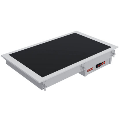 Vitroceramic element black 2x GN 1/1