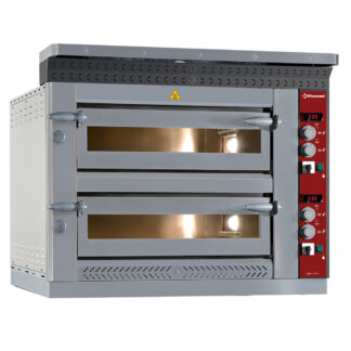 Electric pizza oven, 2x 6 pizzas Ã˜ 350 mm