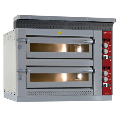 Electric pizza oven, 2x 6 pizzas Ã˜ 350 mm