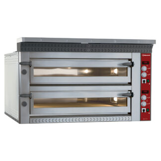 Electric pizza oven "extra large", 2x 6 pizzas Ã˜ 350 mm