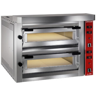 Electric pizza oven, 2x 4 pizzas