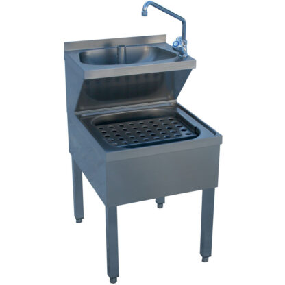 Combinated handwash on support