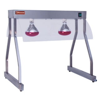 Heating bridge, infrared lights (2x 250 W)