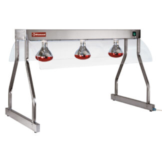 Heating bridge, infrared lights (3x 250 W)