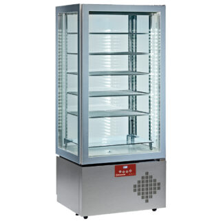 Vitrine "FULL glazed", 6 levels, static