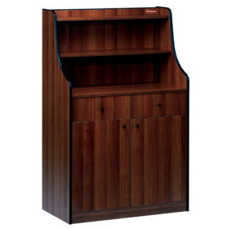Service element, 2 drawers, 2 doors, "WengÃ©"